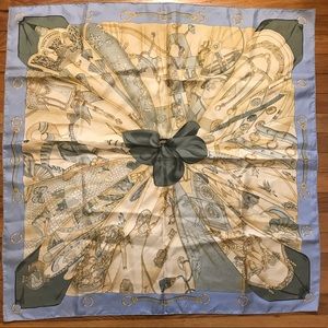 Hermes Soie de Soleil silk scarf - vintage
